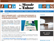 Tablet Screenshot of lemondedutabac.com